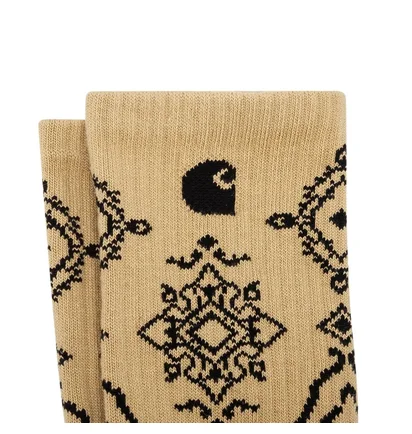 Carhartt WIP Verse Socks (Beige / Schwarz)