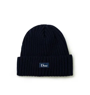 Dime Classic Rib Beanie (Navy)