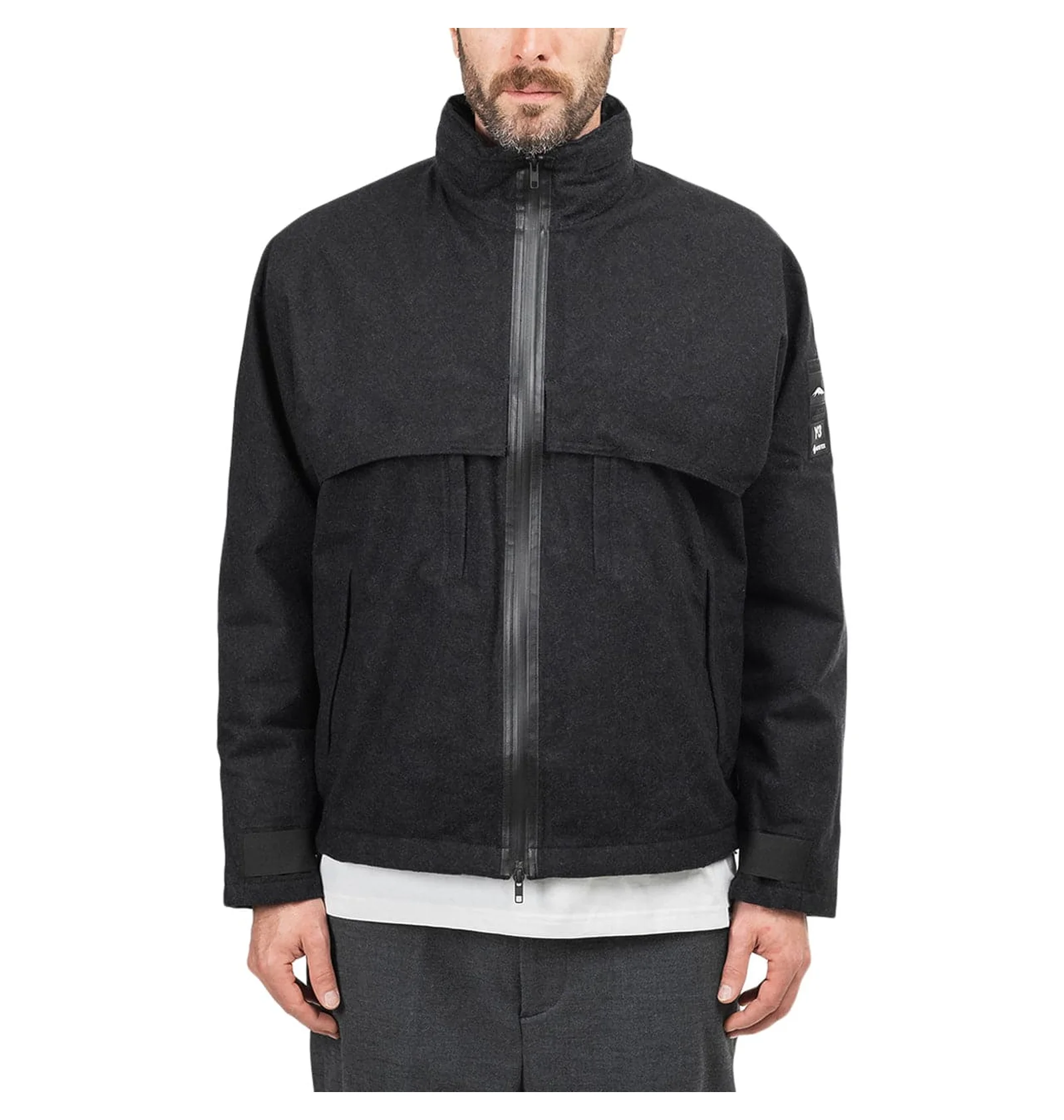 adidas Y-3 CH3 Melton Gore-Tex Jacket (Schwarz) - Allike Store