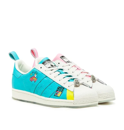 adidas x Arizona Iced Tea Superstar (Hellgrün / Pink)