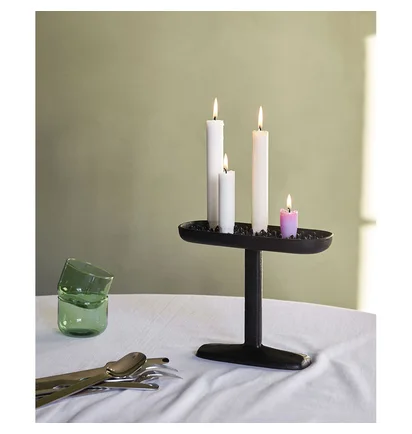 HAY Fonte Candleholder (Schwarz)