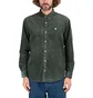 Carhartt WIP Madison Longsleeve Cord Shirt (Grau / Grün)