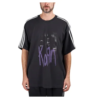 adidas x Korn Graphic Tee (Dunkelgrau / Lila)
