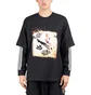 adidas x KORN Long Sleeve Tee (Schwarz / Weiss)