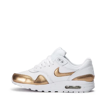 Nike Air Max 1 EP GS (Weiß / Gold)