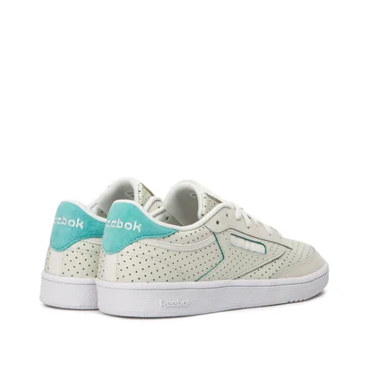 Reebok Club C 85 Popped Perf W (Weiß / Türkis)