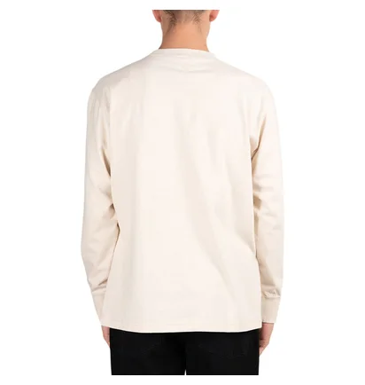 Snow Peak Recycled Cotton Long Sleeve T-Shirt (Beige)