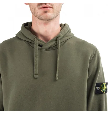 Stone Island Hoodie (Olive)