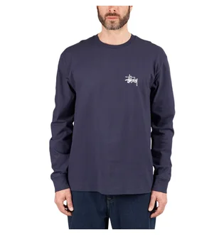 Stüssy Basic Longsleeve (Navy)