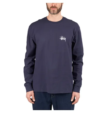 Stüssy Basic Longsleeve (Navy)