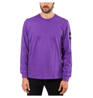 The North Face M LS Fine 2 Tee (Lila)