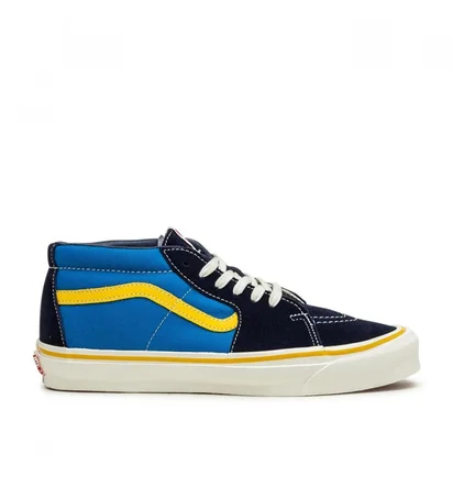Vans Vault UA OG Sk8-Mid LX (Blau / Gelb)