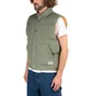 Stüssy Reversible Down Workgear Vest (Oliv / Orange)