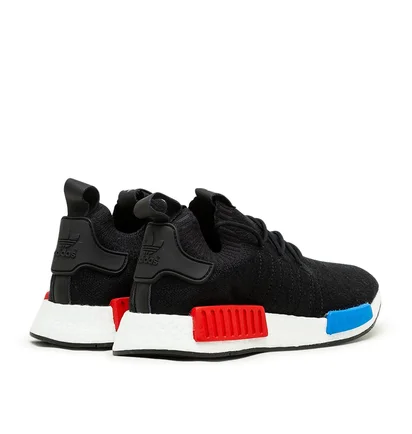 adidas NMD_R1 Primeknit (Schwarz / Weiß)