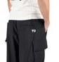 Y-3 Allover Print Nylon Shell Pants (Schwarz)