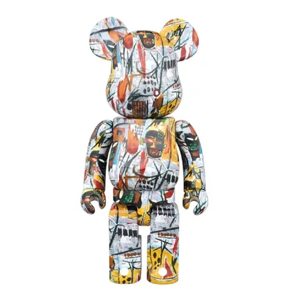 Medicom 1000% Jean Michel Basquiat Be@rbrick Toy (Multi)