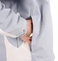 metalwood Paneled Track Jacket (Blau)