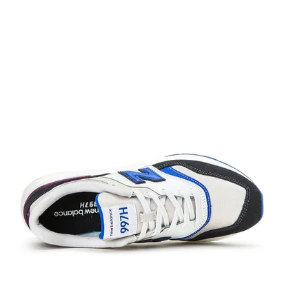 New Balance CM997 HXV (Weiss / Schwarz / Blau)