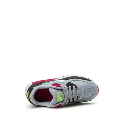 Nike Air Max 90 Essential (PS) (Grau / Pink)