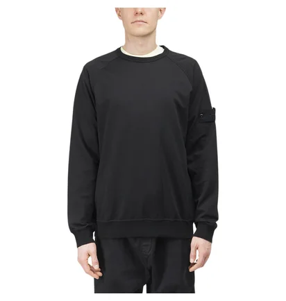 Stone Island Ghost Piece Sweatshirt (Schwarz)