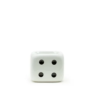 Stüssy Ceramic Dice Ashtray (Weiß)