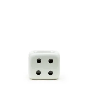 Stüssy Ceramic Dice Ashtray (Weiß)