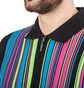 Stüssy Simon LS Zip Polo (Schwarz)