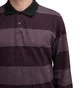 Stüssy Swirl Stripe Polo (Lila / Schwarz)