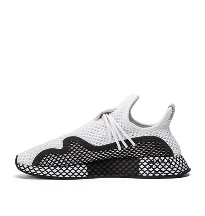 adidas Deerupt S (Weiß / Schwarz)
