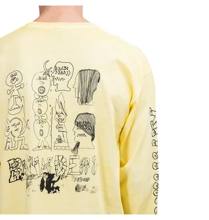 Brain Dead Leon's Girls Longsleeve (Gelb)