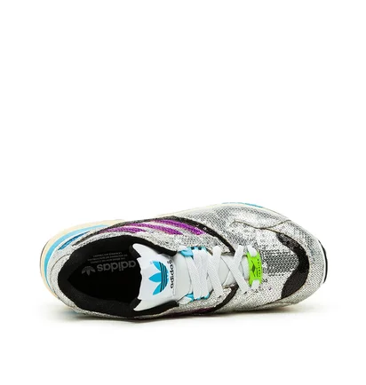 adidas W ZX 4000 (Silber / Blau / Lila)