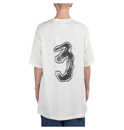 adidas Y-3 Graphic Logo Short Sleeve Tee (Weiß)