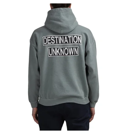 Liberaiders Patchwork Pullover Hoodie (Blaugrau)