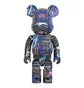 Medicom 1000% Jean Michel Basquiat #7 Be@rbrick Toy