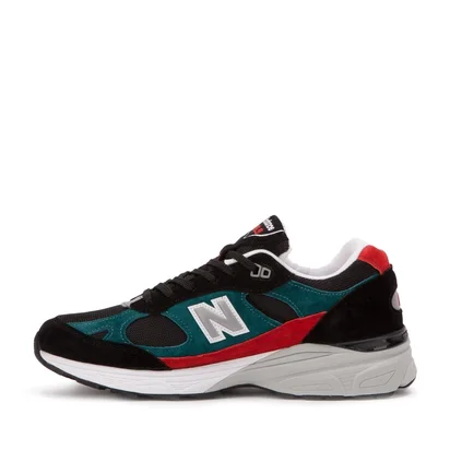 New Balance M 9919SCF - Made in England '.9 Pack' (Schwarz / Rot / Türkis)