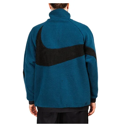 Nike NSW Reversible Swoosh Fullzip (Blau / Schwarz)