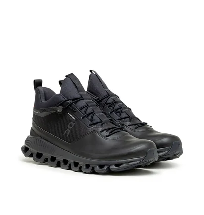 On Running WMNS Cloud Hi Waterproof (Schwarz)