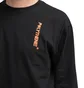 Polythene* Optics Bolt Print Longsleeve (Schwarz / Orange)