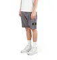 Stone Island Cotton Fleece Bermuda Cargo Shorts (Grau)