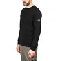 Stone Island Garment Dyed Crew Sweat (Schwarz)