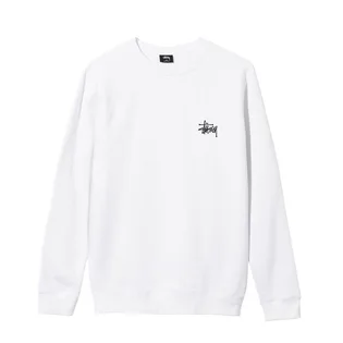 Stüssy Basic Crewneck (Weiß)