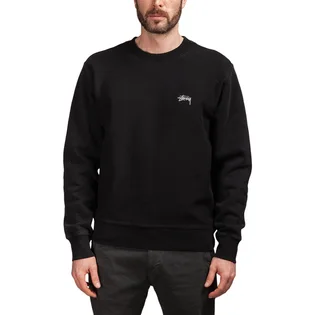Stüssy Stock Logo Crew (Schwarz)