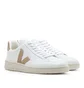 Veja V-12 Leather (Weiß / Braun)