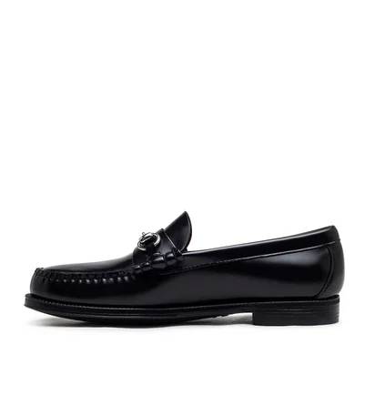 G.H.BASS Easy Weejuns Lincoln Penny Loafers (Schwarz)