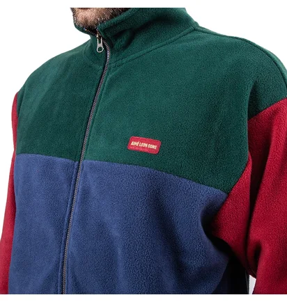 Aimé Leon Dore Full Zip Polar Fleece Jacket (Multi)