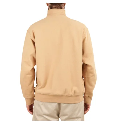 Carhartt WIP Half Zip American Script Sweat (Braun)