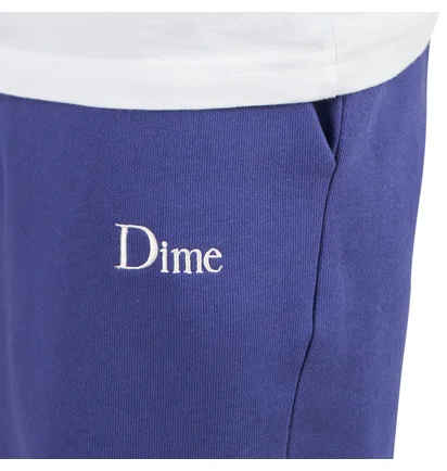 Dime Classic Small Logo Sweatpants (Blau)