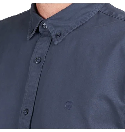 Carhartt WIP Longsleeve Bolton Shirt (Blau)