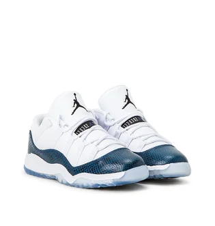 Air Jordan 11 Retro Low LE (PS) (Weiß / Blau)
