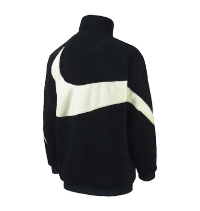 Nike NSW Reversible Fullzip Jacket (Schwarz / Weiß)
